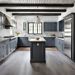 Kitchen Cabinet Painting Trends 2024 This kitchen was painted with Benjamin Moore Color Vermont Slate 